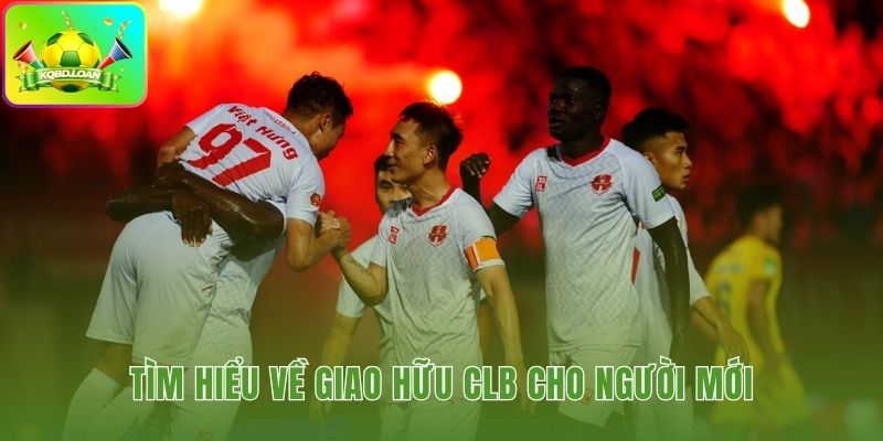 Hình minh họa bóng đá giao hữu CLB 1